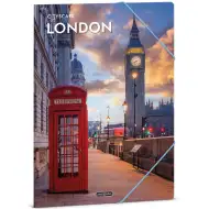 Ars Una: Ulična panorama Londona gumijasta mapa A/4