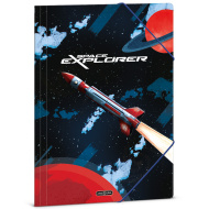 Ars Una: Vesoljski raziskovalec - mapa z elastiko, velikost A4