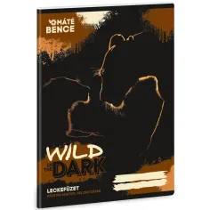 Ars Una: Wild in the dark zvezek za domače naloge, 38 listov, A5