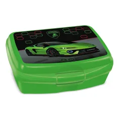 Ars Una: Zelena Lamborghini škatla za malico 16,5x6x13,5cm