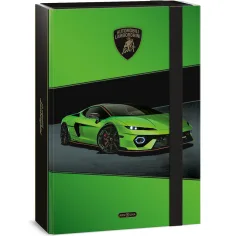 Ars Una: Zelena škatla za zvezke A4 z motivom Lamborghini