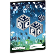 Ars Una: kvadriran zvezek z motivom geek gamer A/5 27-32