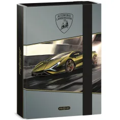 Ars Una: rumena škatla za zvezke z motivom Lamborghinija A5