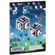 Ars Una: zvezek z motivom geek gamer, 38 listov, A/5