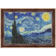 ArtFrame: Van Gogh - Zvezdna noč 500-delni puzzle z okvirjem - Trefl