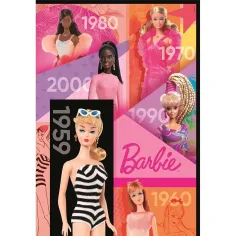 Barbie 65 let 1000-delni Compact sestavljanka 50x70cm - Clementoni slika 2