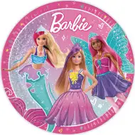 Barbie 8-delni komplet papirnatih krožnikov 23 cm