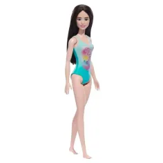 Barbie Beach lutka v modri kopalki z vzorcem - Mattel slika 2