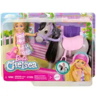 Barbie: Chelsea in komplet za igro s ponijem – Mattel