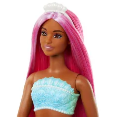 Barbie Dreamtopia: Morska deklica z roza lasmi in koralno plavutjo - Mattel slika 3