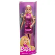 Barbie: Fashionista stilska blondinka lutka v roza oblekci - Mattel
