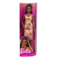 Barbie: Fashionista stilska lutka v karirani, cvetlični obleki - Mattel