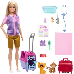 Barbie: Karierna lutka reševalka divjih živali z dodatki - Mattel slika 4