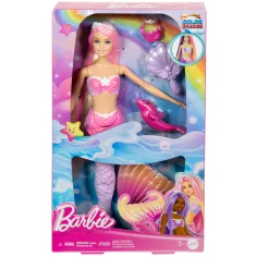 Barbie: Lutka z menjajočo se barvo repa z dodatki - Mattel slika 7