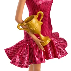 Barbie: karierna lutka plesalke družabnih plesov s pokalom - Mattel slika 3