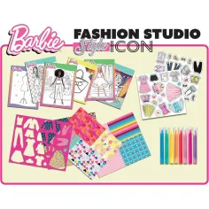 Barbie Style Icon pobarvanka in komplet za oblačenje - Lisciani slika 3