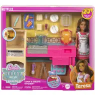 Barbie in Teresa: Sanjska kuhinja igralni set - Mattel