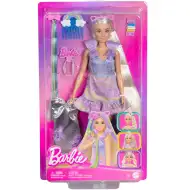 Barbie lutka v obleki z mačko, modni prameni, igralni komplet – Mattel
