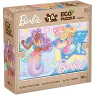 Barbie morska dekliška prijateljica 24-delni Eco mini puzzle 35x25 cm - Lisciani