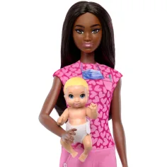 Barbie rjavolasa pediatrinja karierna punčka, igralni set - Mattel slika 3