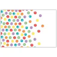 Barvasta pikčasta plastična prt – 120x180 cm