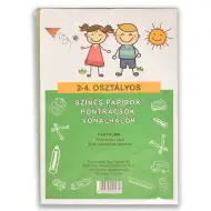 Barvni papirji, mreže s točkami in črtne mreže za 2.-4. razred