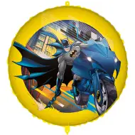 Batman na motorju folija balon 46 cm