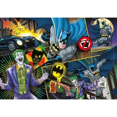 Batman proti Jokerju 104-delna supercolor sestavljanka - Clementoni slika 2