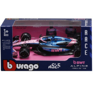 Bburago: Alpine A525 Gasly F1 (2025) dirkalni avtomobil, kovinski model v merilu 1/43 (Pierre Gasly #10)