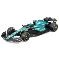 Bburago: Aston Martin AMR23 F1 dirkalnik kovinski avtomodel 1/43 (Fernando Alonso #14)