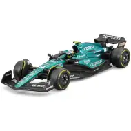 Bburago: Aston Martin AMR23 F1 dirkalnik kovinski avtomodel 1/43 (Fernando Alonso #14, različica s čelado)