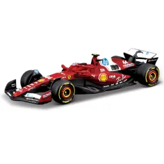 Bburago: Ferrari SF-25 F1 (2025) dirkalni avto, kovinski model v merilu 1/64 (Lewis Hamilton #44)