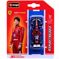 Bburago: Ferrari SF-25 F1 dirkalnik (2025) kovinski model avtomobila 1:64 (Charles Leclerc #16)