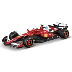 Bburago: Ferrari SF-25 F1 dirkalnik, kovinski model avtomobila 1/43 (Lewis Hamilton #44)