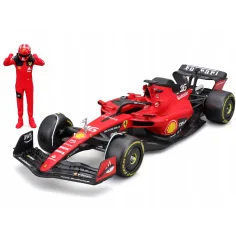 Bburago: Ferrari SF23 F1 dirkalni avtomobil kovinski model z voznikom 1/24 (Charles Leclerc #16) slika 2