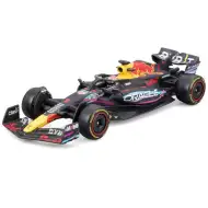 Bburago: Red Bull RB19 F1 dirkalnik kovinski avtomodel 1/43 (Max Verstappen #1, posebna izdaja Miami GP, s čelado)