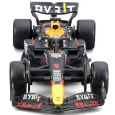 Bburago: Red Bull RB19 F1 dirkalnik kovinski avtomodel 1/43 (Max Verstappen #1, posebna izdaja Miami GP, s čelado) slika 3