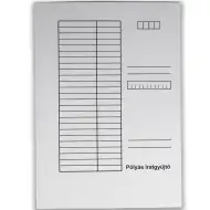 Bela mapa z elastiko A/4 230g