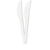 Beli reciklabilni noži, set 10 kosov