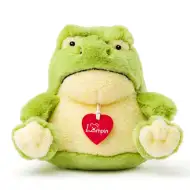 Bernárd žaba plišasta figura 18 cm - Lumpin