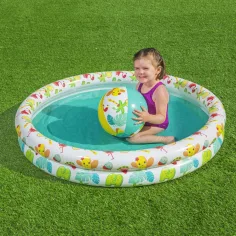 Bestway: Beachtastic napihljiv otroški bazen 3 v 1 komplet Ø 122 x 20 cm slika 2