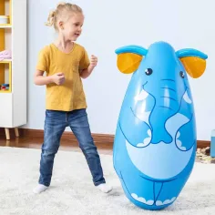 Bestway: Bop Bags™ boksarske vreče v obliki živali, 89 cm, na voljo v različnih izvedbah, 1 kos. slika 4