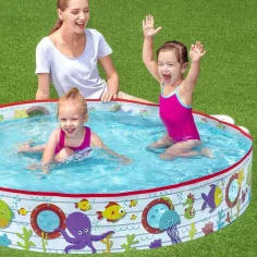 Bestway: Fill N Fun podvodni svet trdna otroška bazen Ø 152 x 25 cm slika 4