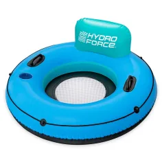 Bestway: Hydro Force® White Cap Rider™ napihljiv obroč z naslonom 106 x 45 cm