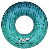 Bestway: Hydro-Force napihljiv plavalni obroč z varnostnim držalom in vrvjo 119cm