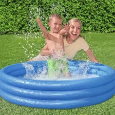 Bestway: Napihljiv otroški bazen s tremi obroči 102 cm x 25 cm slika 2