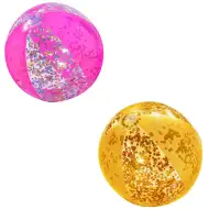 Bestway: Plažna žoga napolnjena z bleščicami v dveh različicah, 41 cm.