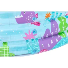 Bestway: Prozoren bazen z motivom vodnega sveta in tremi obroči, 183 x 33 cm slika 2