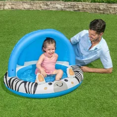 Bestway: Safari Sun™ zebrasti otroški bazen s senčnikom Ø 97 x 66 cm slika 2