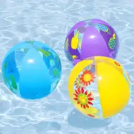Bestway: Splash pisana vzorčasta plažna žoga v različnih različicah, 51 cm.